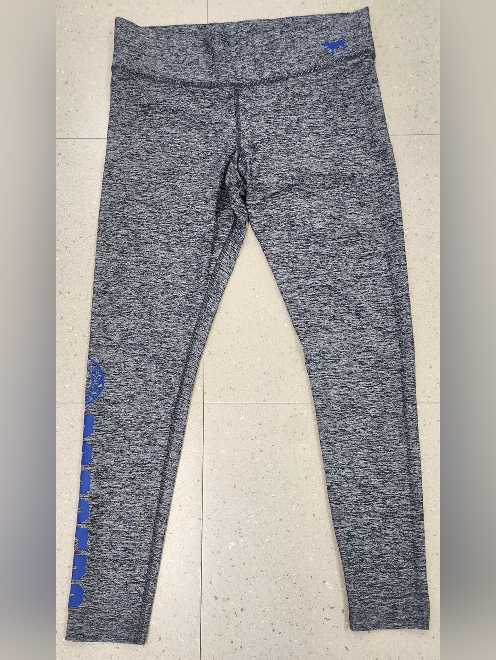 *LIKE NEW* Victoria's Secret PINK Los Angeles Dodgers Med Leggings Pants Tights - Picture 2 of 8